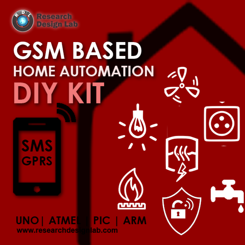 GSM Based Home Automation DIY kit PIC