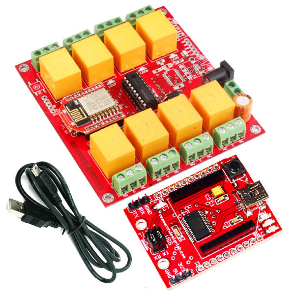 WiFi - 8 Channel Relay Board ESP8266