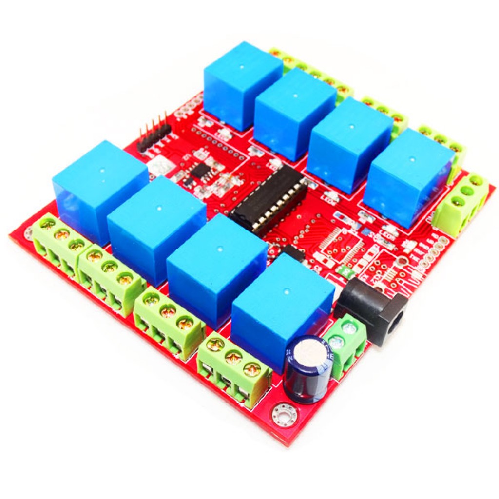 8 Channel Relay Board RS485