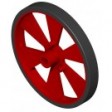 Plastic Wheels for Slotted Shaft