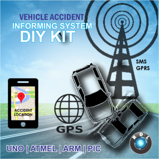 DIY Vehicle Accident Informing System Kit-UNO ATMEGA328