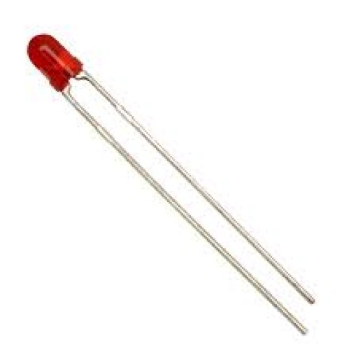 x30 red LED 3mm round frosted diode L173Z