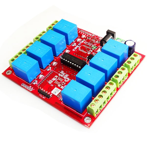 8 Channel Relay Board- Serial