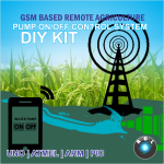 DIY GSM Based Remote Agriculture Pump ON/OFF Control System kit- ATMEL