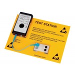 ESD Wrist strap with digital system integration