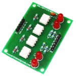 4 Channel Opto-Isolated Board Input 12V to 5V