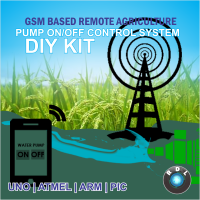 DIY GSM Based Remote Agriculture Pump ON/OFF Control System kit- ARM