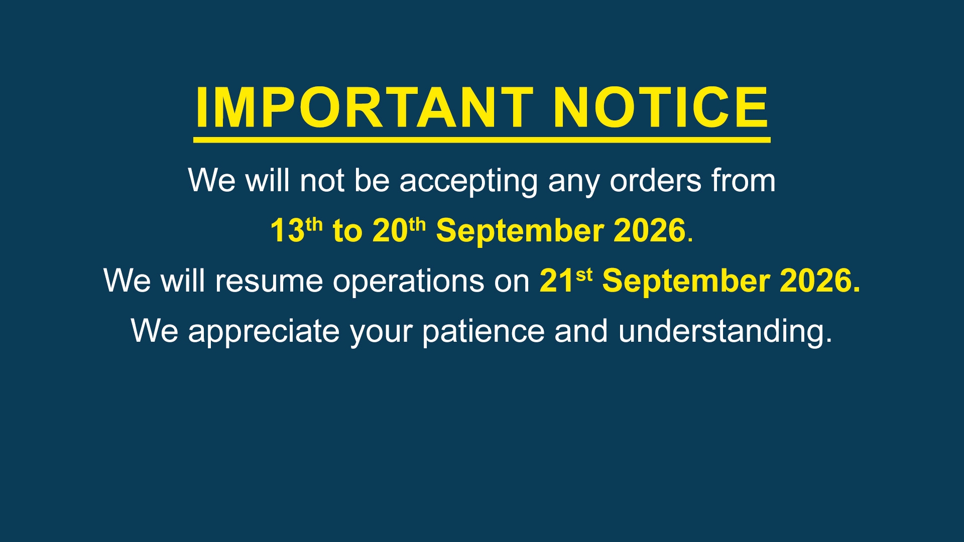 NOTICE