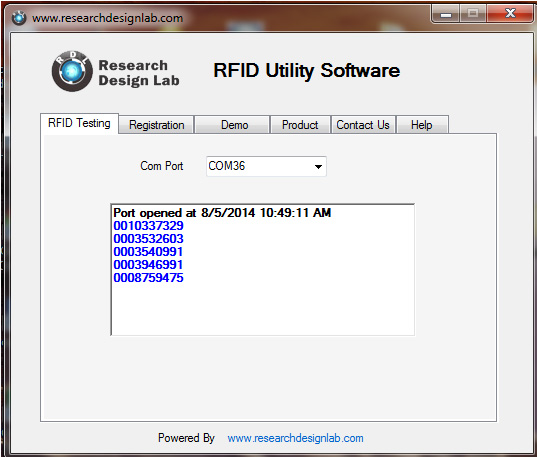 usb rfid reader software download