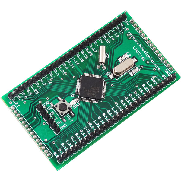ARM LPC2148 Breakout Board