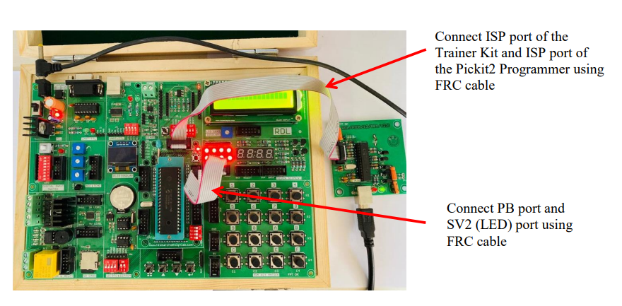 PIC Development Board-Trainer Kit