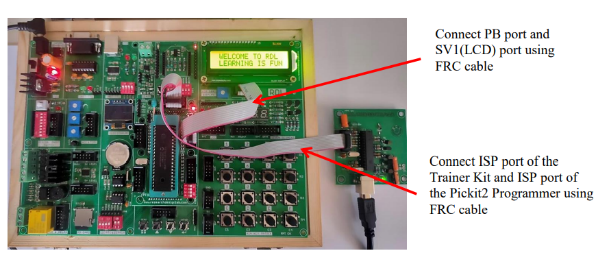 PIC Development Board-Trainer Kit