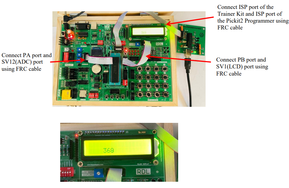 PIC Development Board-Trainer Kit