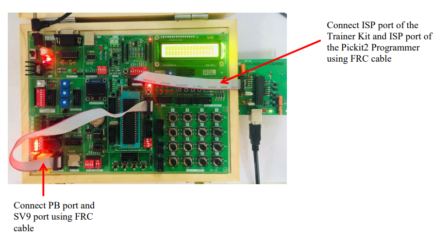 PIC Development Board-Trainer Kit