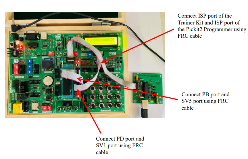 PIC Development Board-Trainer Kit