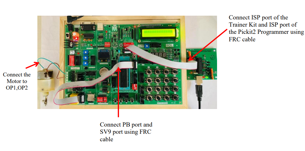 PIC Development Board-Trainer Kit