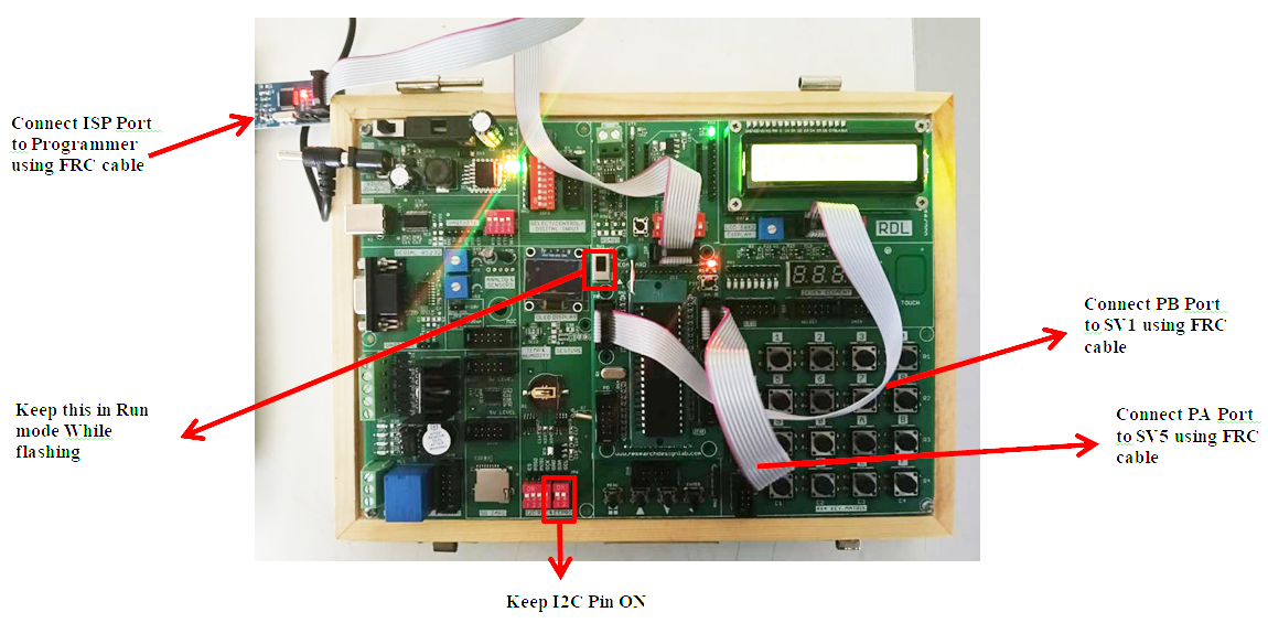 PIC Development Board-Trainer Kit